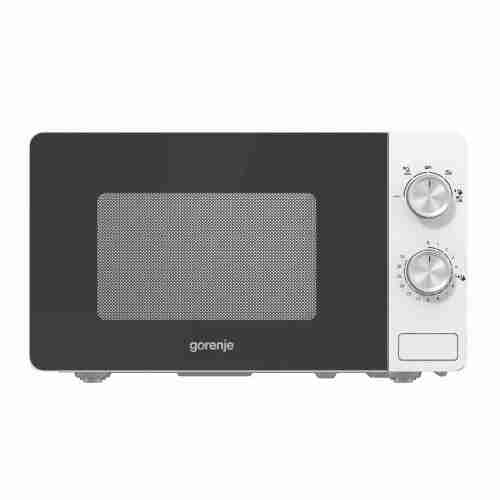 Микроволновая печь СОЛО Gorenje MO 17 E1W (17л, 700 Вт, мех. упрв.)