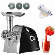 Мясорубка с соковыжималкой ViLgrand V203-BRMG black