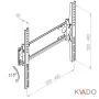 Кронштейн для телевизора наклонный 30-53 диагональ Квадо К-151 - фото № 7