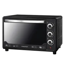 Электродуховка Liberton LEO-480 Black Mirror