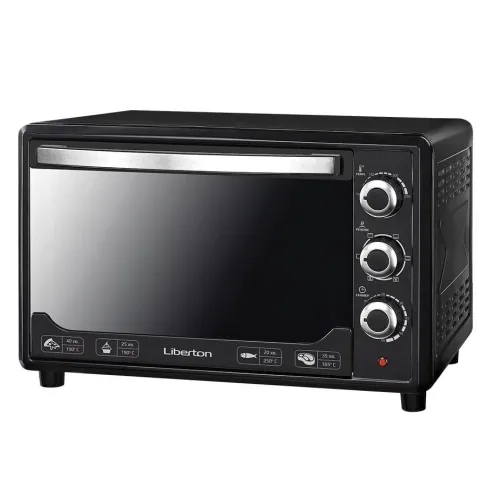 Електродуховка Liberton LEO-480 Black Mirror