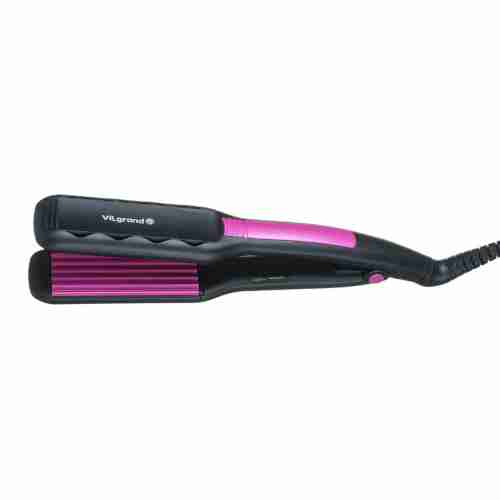 Плойка-гофре для волосся з керамічними пластинами ViLgrand VHS 110 purple