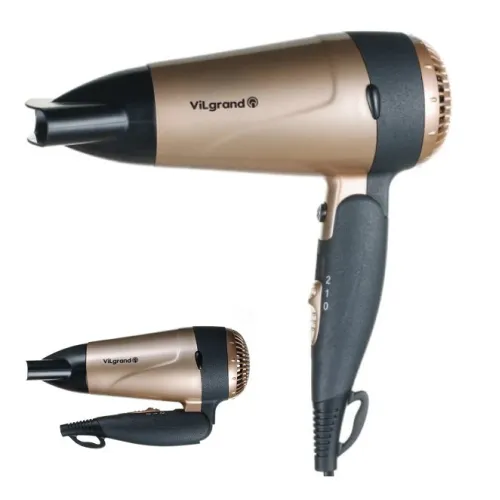 Фен для волос дорожный ViLgrand VHD 1809FH gold