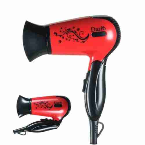 Фен для волосся зі складною ручкою Dario DHD 9114 red