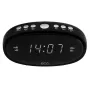 Радиобудильник электронный с жидкокристаллическим дисплеем ECG RB 010 Black - фото № 2
