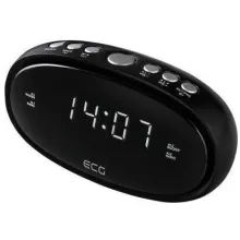 Радіобудильник електронний з рідкокристалічним дисплеєм ECG RB 010 Black