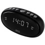 Радиобудильник электронный с жидкокристаллическим дисплеем ECG RB 010 Black Радиобудильник электронный с жидкокристаллическим дисплеем ECG RB 010 Black