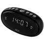Радиобудильник электронный с жидкокристаллическим дисплеем ECG RB 010 Black