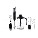 Блендер занурювальний з міксером та великим подрібнювачем 800 Вт Liberton LHB-0801