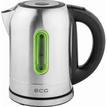 Чайник електричний ECG RK 1785 Colore з нержавіючої сталі з підсвічуванням