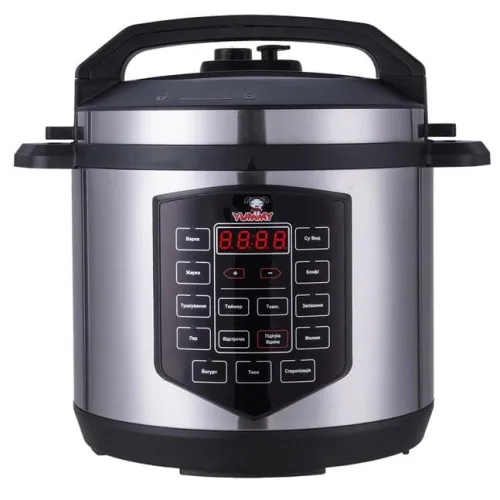 Мультиварка-скороварка з функцією су від на 6 літрів Yummy YPC-601X