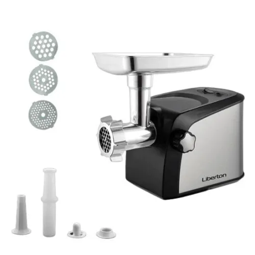 М'ясорубка електрична з функцією реверс та насадками для ковбасок 3200 Вт Liberton LMG-33