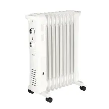 Обігрівач радіатор масляний на колесах для дому ECG OR 2090 з 9 секціями
