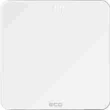 Весы напольные электронные стеклянные ECG OV 1821 White до 180 кг