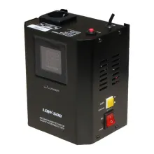 Стабілізатор напруги релейний однофазний Luxeon LDW-500 чорний
