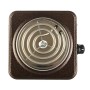 Плита настільна електрична з однією конфоркою ViLgrand VHP 131 Brown - фото № 2 Плита настільна електрична з однією конфоркою ViLgrand VHP 131 Brown - фото № 2