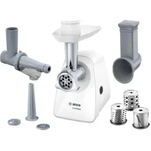 М'ясорубка з насадками та соковижималкою Bosch MFW2517W М'ясорубка з насадками та соковижималкою Bosch MFW2517W