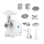 Мясорубка электрическая из нержавеющей стали с насадками Zelmer ZMM2854B