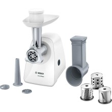 Мясорубка электрическая с насадками для овощей и колбасок Bosch MFW2514W