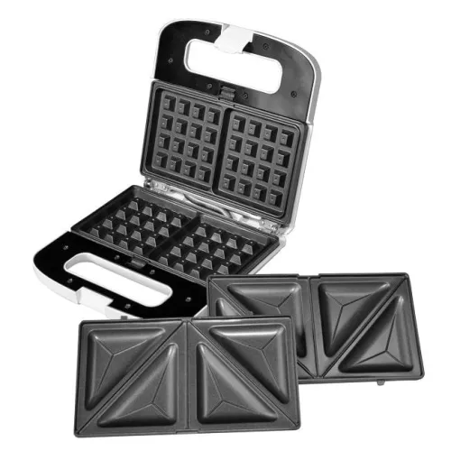 Сендвічниця з насадками для вафель Liberton LSM-8020