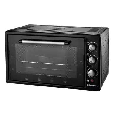 Духовка электрическая настольная переносная Liberton LEO-482 Black конвекционная