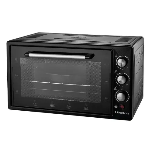 Духовка електрична настільна переносна Liberton LEO-482 Black конвекційна